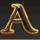 gladiator road to rome a letter symbol icon