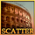 gladiator scatter symbol icon