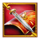 gladiator ways shield sword symbol icon