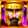 gladiators go wild gladiator beard golden symbol icon