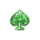 glam cash spade symbol icon
