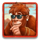 go bananza cool monkey symbol icon
