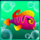 go fish pink symbol icon