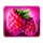 go high fruit strawberry symbol icon