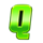 goal blitz q symbol icon