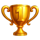 goal goal goal pachin goal gold trophy symbol icon