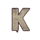 goal riot k symbol icon