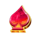 goal strike rising rewards spade symbol icon
