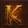 god of the underworld k symbol icon
