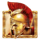gods of troy gladiator symbol icon