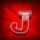 gold cash j symbol icon