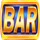 gold casino brasil jackpot bar symbol icon