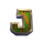 gold digger j symbol icon