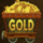 gold factory cart symbol icon