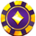 gold gold gold hold and win diamond symbol icon