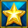 gold gold gold hold and win star symbol icon
