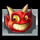 gold hit lil demon devil symbol icon