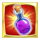 gold lab purple potion symbol icon