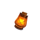 gold madness lantern symbol icon
