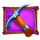 gold mine fortune axe symbol icon