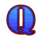gold mine fortune q symbol icon