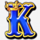 gold mine mania megaways k symbol icon