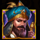 gold oasis man symbol icon