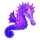 gold oceanica hold and win seahorse symbol icon