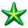 gold oceanica hold and win starfish symbol icon