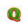 gold of diwali hold and win q symbol icon