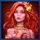gold of sirens red mermaid symbol icon