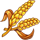 gold oktoberfest wheat symbol icon