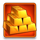 gold pigger symbol 2 icon