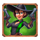 gold rush frenzy megaways bandit lady symbol icon