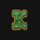 gold rush k symbol icon