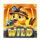 gold rush trio bird wild symbol icon