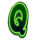 gold strike 2 q symbol icon