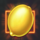 gold strike jackpot king lemon symbol icon