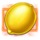 gold strike lemon symbol icon