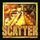 gold trail scatter symbol icon