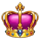 gold trio 10000 gold crown symbol icon