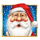 gold trio santa surprise santa symbol icon