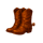 gold trio tres amigos boots symbol icon