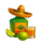 gold trio tres amigos tequila symbol icon