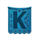 gold trio zones k symbol icon
