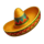 gold trio zones sombrero symbol icon