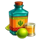 gold trio zones tequila symbol icon