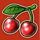 golden 7 christmas cherry symbol icon
