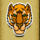 golden antelope tiger symbol icon