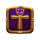 golden asp of fortune ankh symbol icon